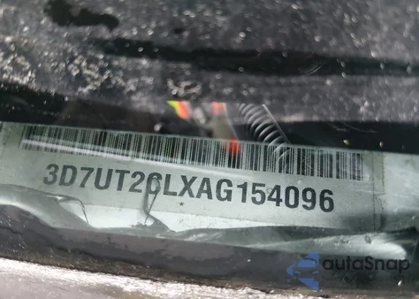 2010 Dodge Ram 2500 Slt z USA, uszkodzony, nr VIN 3D7UT2CLXAG154096